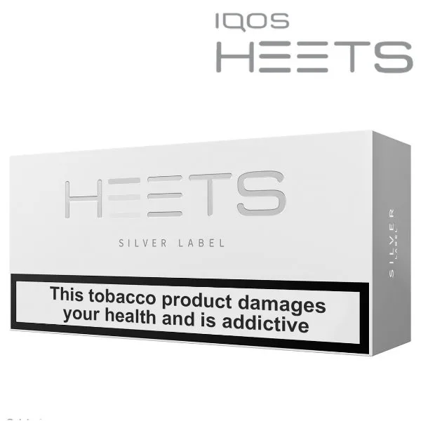 IQOS HEETS Sigara Silver 
